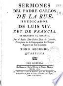 Sermones del padre Carlos de La Rue ...