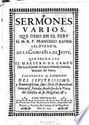 Sermones varios