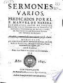 Sermones varios
