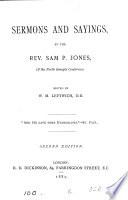 Sermons and sayings, ed. by W.M. Leftwich