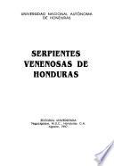 Serpientes venenosas de Honduras