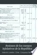 Sesiones de los cuerpos lejislativos de la República de Chile, 1811-1845: Cámara de senadores. 1836-39