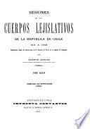 Sesiones de los cuerpos lejislativos de la República de Chile