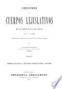 Sesiones de los cuerpos lejislativos de la República de Chile