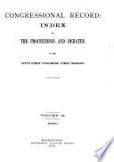 Sessional Indexes to the Annals of Congress