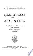 Shakespeare en la Argentina