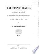 Shakespeare-Lexicon
