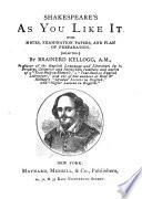 Shakespeare's As You Like it