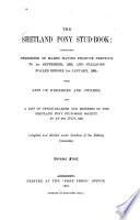 Shetland Pony Stud-book