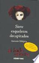 Siete esqueletos decapitados