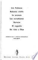 Siete sainetes porteños