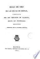 Siglo de oro en las selvas de Erífile