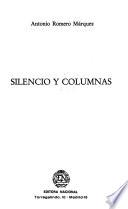 Silencio y columnas
