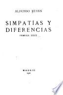 Simpatías y diferencias