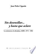 Sin desensillar--y hasta que aclare