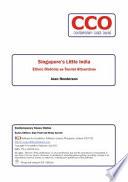 Singapore’s Little India: Ethnic Districts as Tourist Attractions