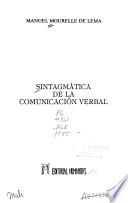 Sintagmática de la comunicación verbal