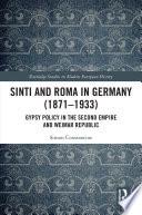 Sinti and Roma in Germany (1871-1933)