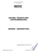 Sistema arancelario centroamericano
