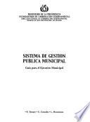 Sistema de gestion pública municipal