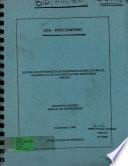 Sistema de Informacion de Recursos Naturales para el Desarrollo de una Agricultura Sostenible