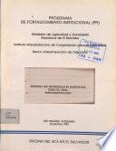 Sistema de información gerencial para el MAG : implementación