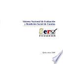 Sistema Nacional de Evaluación y Rendición Social de Cuentas