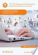 Sistemas de información y bases de datos en consumo. COMT0110