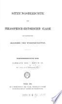 Sitzungsberichte