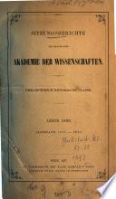 Sitzungsberichte