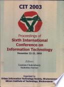 Sixth International Conferencew on Information Technology