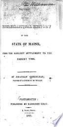 Sketches of the Ecclesiastical History of the State of Maine