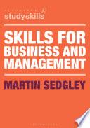 Skills for Business and Management