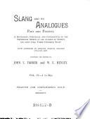 Slang and Its Analogues