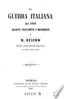 “La” guerra Italiana del 1860