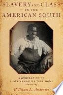 Slavery and Class in the American South