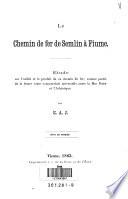 “Le” chemin de fer de Semlin à Fiume