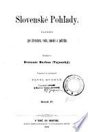 Slovenské pohl'ady na literatúru, umenie a život