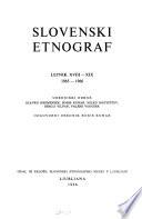 Slovenski etnograf