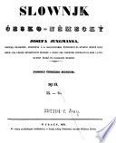 Slownjk česko-nemecký Josefa Jungmanna