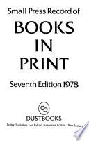 Small Press Record of Books in Print