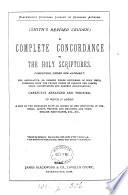 Smith's revised Cruden. A complete concordance to the holy Scriptures