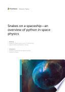 Snakes on a spaceship—An overview of python in space physics