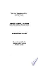 Soberanía, legitimidad y legitimación en Colombia desde la década de los 90