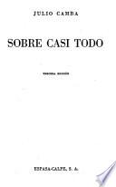 Sobre casi todo