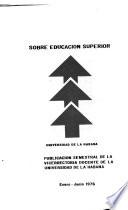 Sobre educación superior