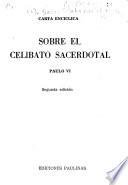 Sobre el celibato sacerdotal