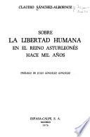 Sobre la libertad humana en el reino asturleonés hace mil años