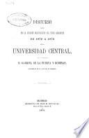 Sobre las ciencias físicas y naturales en su historia, en sus relaciones con la filosofía, en sus métodos de estudio y en su tendencia moderna
