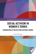 Social Activism in Women’s Tennis